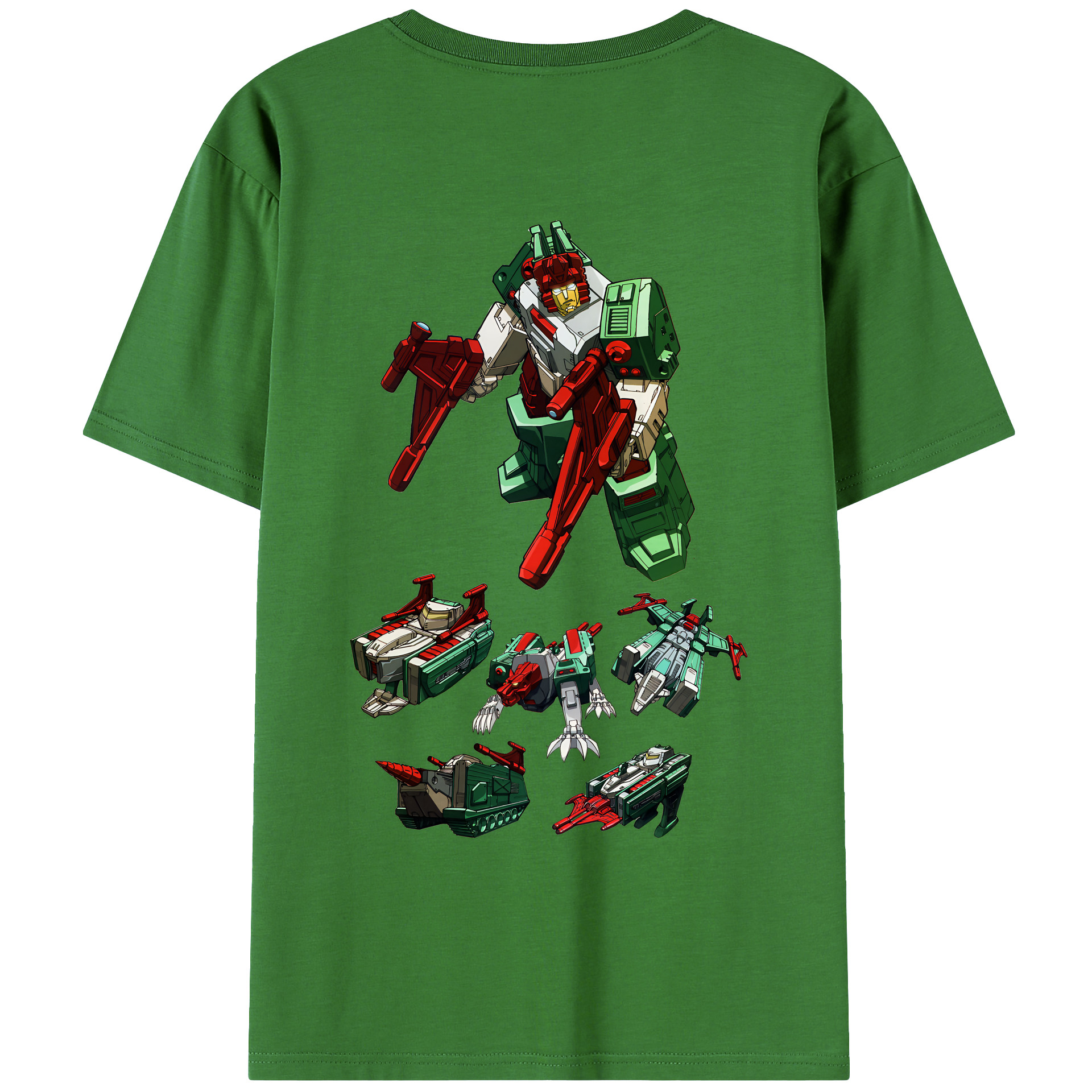 （画像用） Transformers トランスフォーマー レディース半袖Tシャツ(バックプリント)